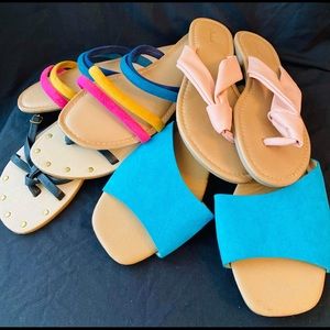 Lot of size 8 sandals